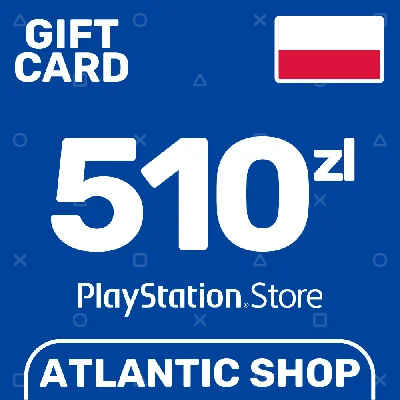 ⭐️Карта Пополнения PSN 510 Злотых (PLN) Польша