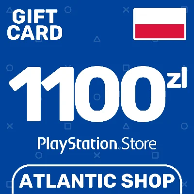 ⭐️PSN Top Up Card 1100 PLN Poland