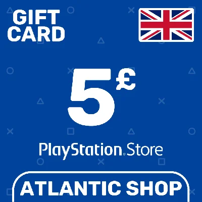 ⭐️Карта Пополнения PSN 5 Фунтов (GBP) Великобритания