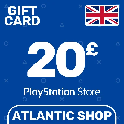 ⭐️PSN  Top Up Card UK 20 GBP UK