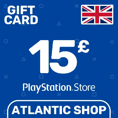 ⭐️PSN  Top Up Card UK 15 GBP UK