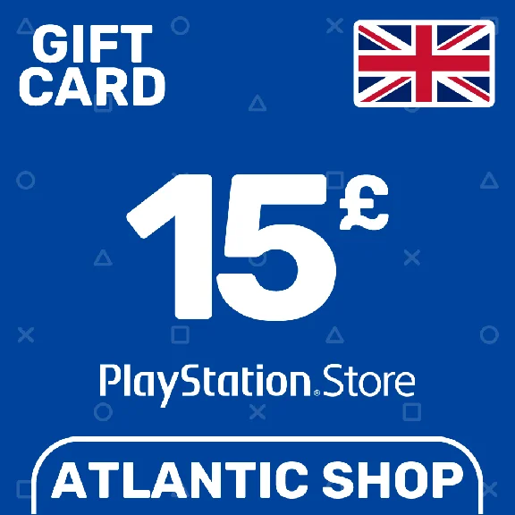 ⭐️PSN  Top Up Card UK 15 GBP UK