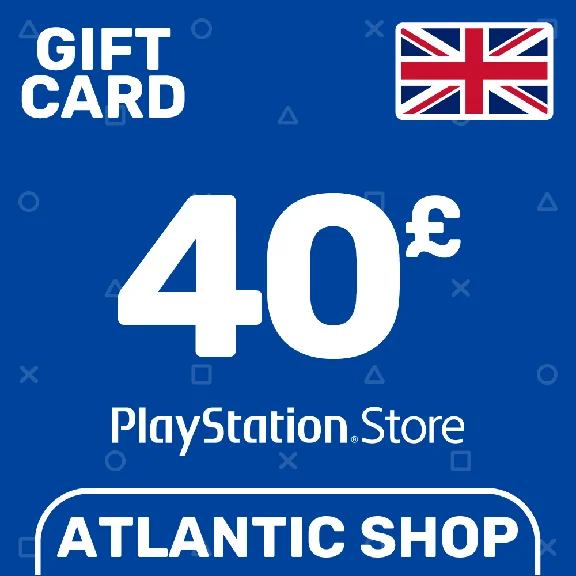 ⭐️Карта Пополнения PSN 40 Фунтов (GBP) Великобритания