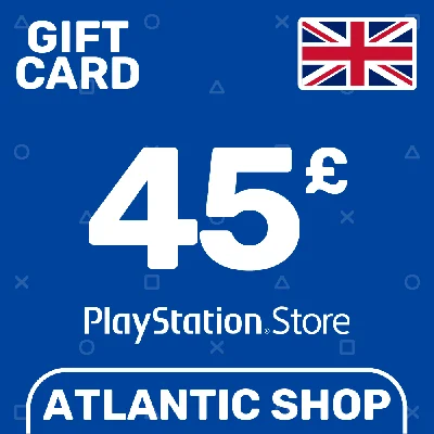 ⭐️PSN  Top Up Card UK 45 GBP UK