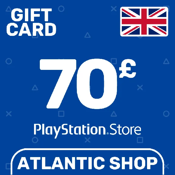 ⭐️Карта Пополнения PSN 70 Фунтов (GBP) Великобритания