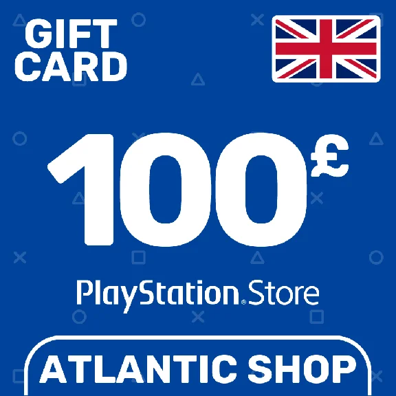 ⭐️PSN  Top Up Card UK 100 GBP UK