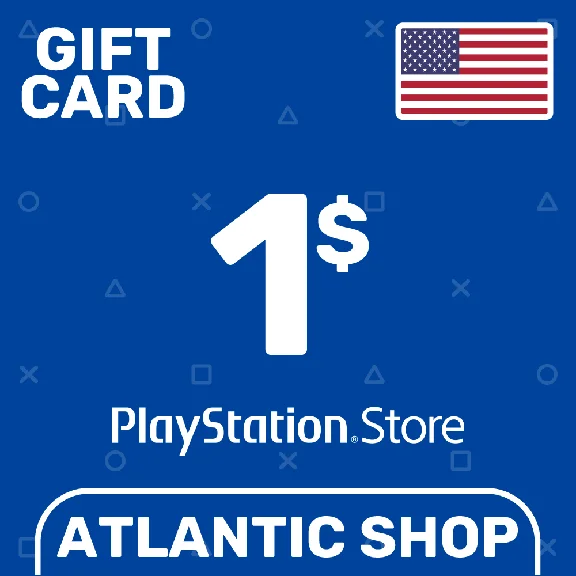 ⭐️Карта Пополнения PSN 1$ (USD) США