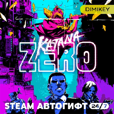 🟨 Katana ZERO Steam Автогифт RU/KZ/UA/CIS