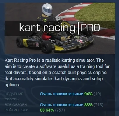 Kart Racing Pro 💎 STEAM GIFT RUSSIA