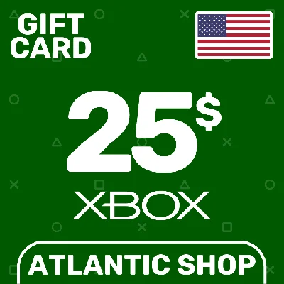 ⭐️Xbox Top Up Card 25$ (USD) USA