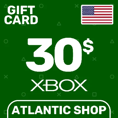 ⭐️Карта Пополнения Xbox 30$ (USD) США
