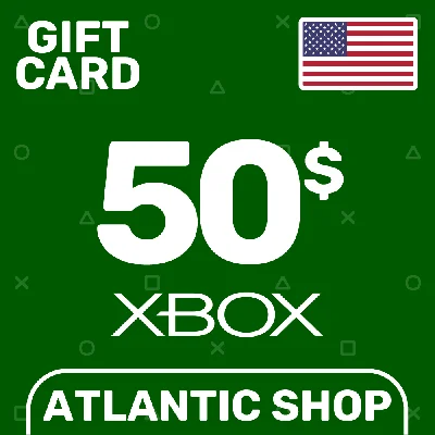 ⭐️Xbox Top Up Card 50$ (USD) USA