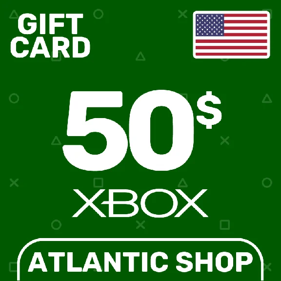 ⭐️Xbox Top Up Card 50$ (USD) USA