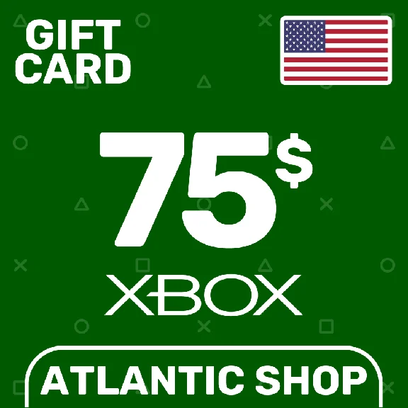 ⭐️Xbox Top Up Card 75$ (USD) USA