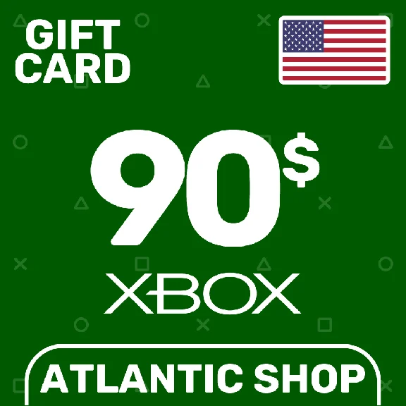 ⭐️Xbox Top Up Card 90$ (USD) USA