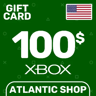 ⭐️Карта Пополнения Xbox 100$ (USD) США