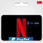 NETFLIX TURKEY CARD 1000 LI PAYPAL