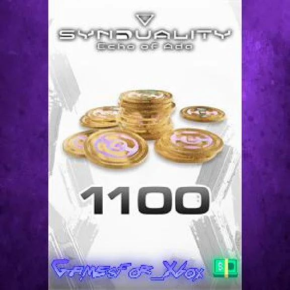 ️️SYNDUALITY Echo of Ada  1100 SYN COINS XBOX DLC