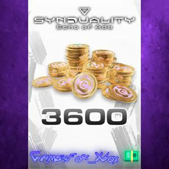 ️️SYNDUALITY Echo of Ada  3600 SYN COINS XBOX DLC