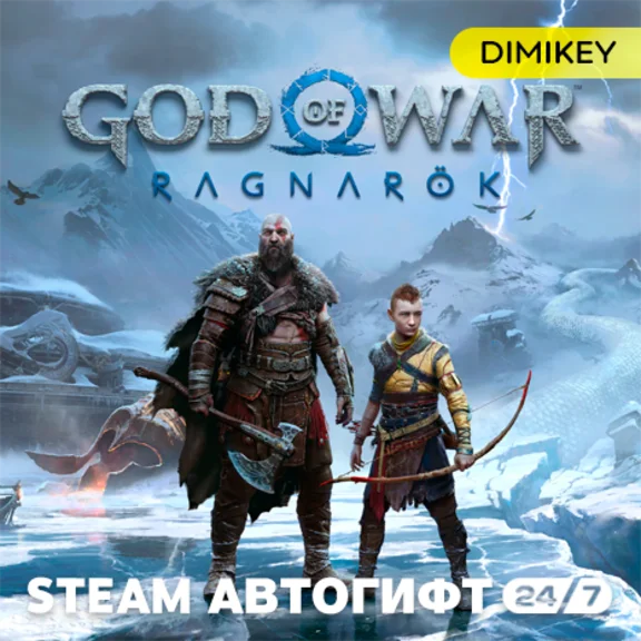 🟨 God of War Ragnarök Steam Autogift KZ/UA/CIS
