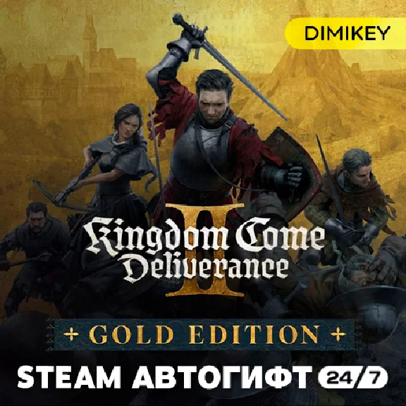 🟨 Kingdom Come Deliverance II Gold Ed. Autogift UA/KZ