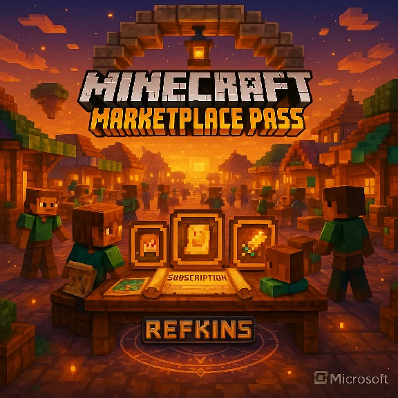 MARKETPLACE MINECRAFT SUBSCRIPTION EXTENSION +MINECOINS