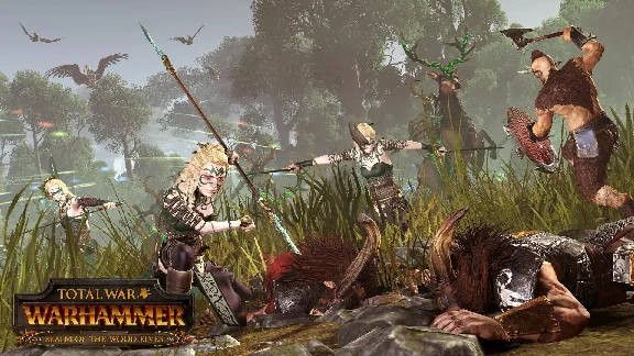Total War Warhammer Realm of The Wood Elves Key DLC 2+3