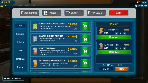 🚀 Alien Market Simulator 🤖 Steam Gift AUTO