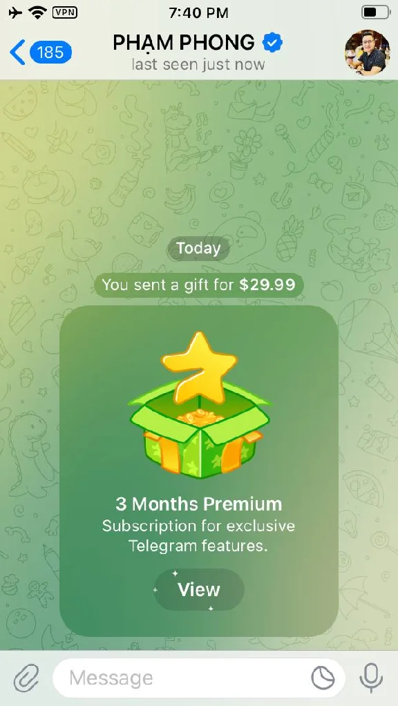 Telegram Premium 3-6  MONTHS WARRANTY FAST