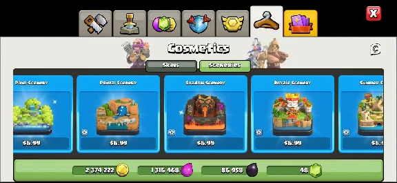 Clash of Clans Gold Pass Promotion