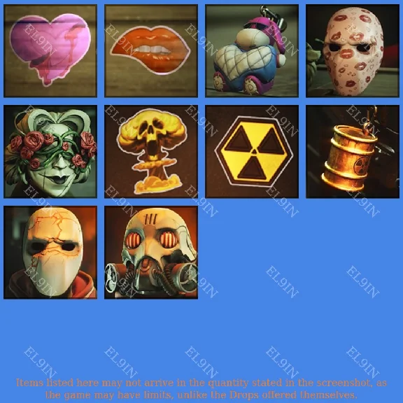 ✨PAYDAY 3🔥Twitch Drops🏆10 items + 🎁