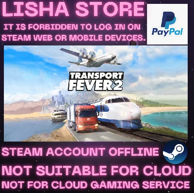 Transport Fever 2 Steam Offline Paypal