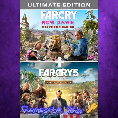 🔅FAR CRY 5 GOLD EDITION + NEW DAWN DELUXE XBOX 🔑