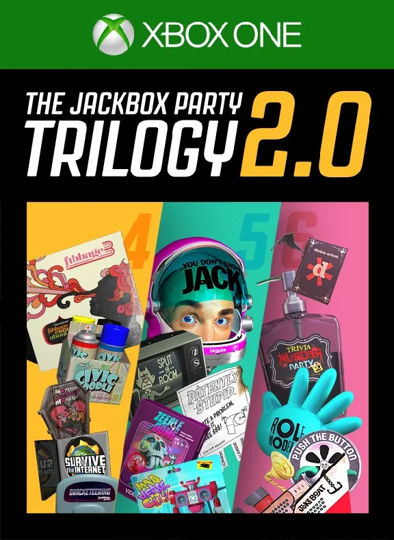 THE JACKBOX PARTY TRILOGY 2.0 XBOX KEY/CODE