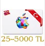 🔻iTunes⚡Gift Card ⚡↘️25-5000↗️ TRY 🇹🇷🇹🇷