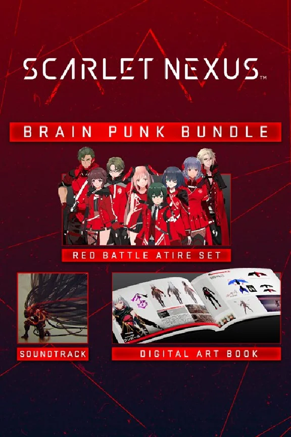✅ SCARLET NEXUS Brain Punk Bundle Xbox активация