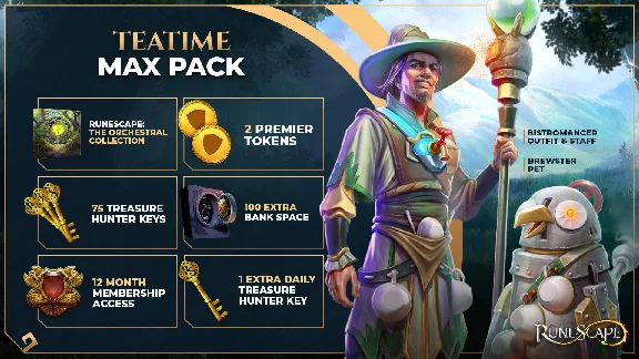 RuneScape Teatime Max Pack DLC STEAM AUTO RU/UA/KZ/CIS