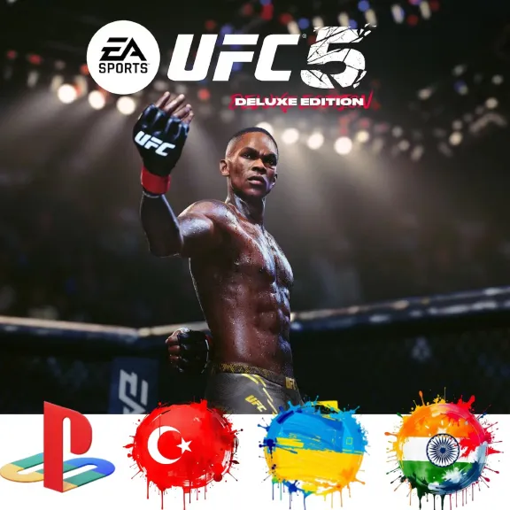 Купить UFC 5 Deluxe/UFC5/PS5/Турция/Украина/Индия/PS