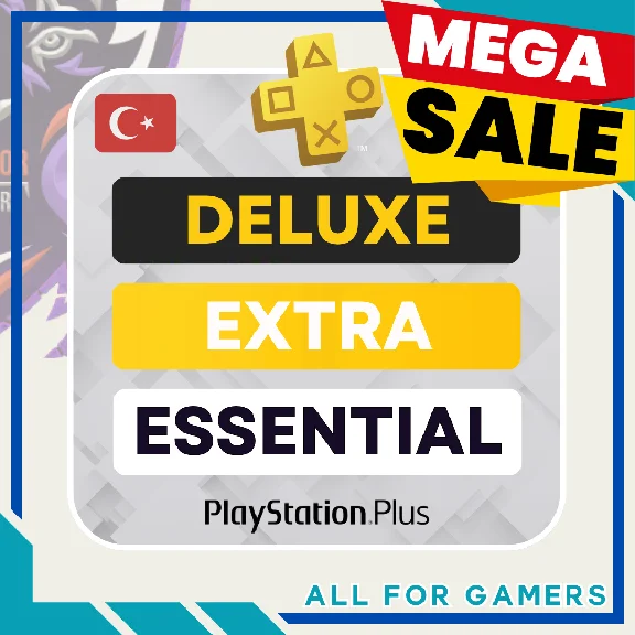 🟦 PLAYSTATION PSN➕DELUXE EXTRA ESSENTIAL 1-3-12 TR🎁