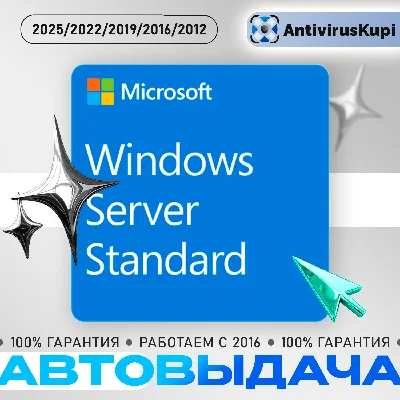 Windows Server Standard 2012/2016/2019/2022/2025