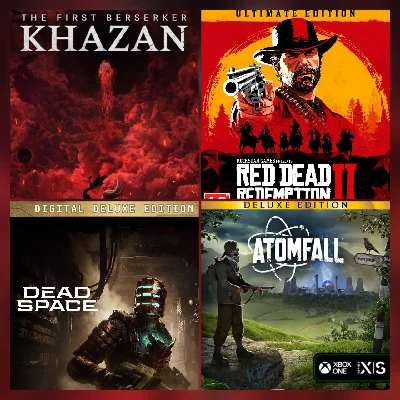 Dead Space+ The First Berserker+ RDR 2+ Atomfall❤️‍XBOX
