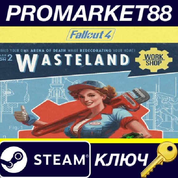 ⭐ Fallout 4 - Wasteland Workshop DLC EU PC Steam Key