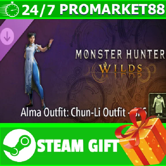 ⭐️ Monster Hunter Wilds Alma Outfit Chun-Li Outfit SF6