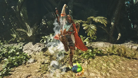 ⭐️ Monster Hunter Wilds Gesture SF6 Shoryuken STEAM GIF