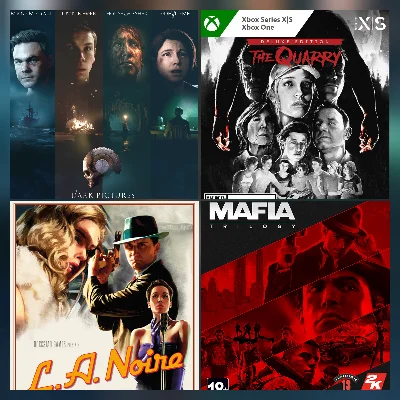 Dark Pictures(4игры) + Quarry + Mafia(3игры)+ LaNoire