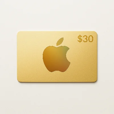 🍎 Apple iTunes Gift Card (USA) 30$