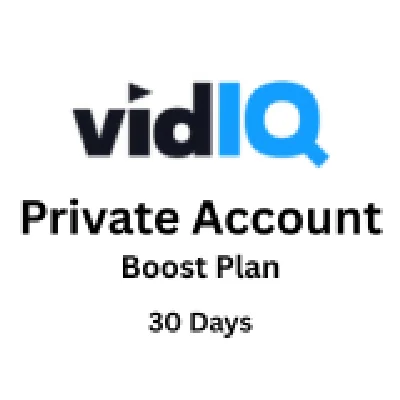 Личный аккаунт VidIQ Boost – 30-дневный доступ
