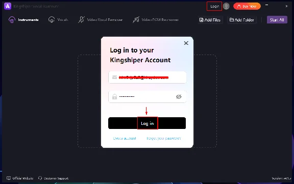 🔰 Kingshiper Vocal Remover 🔑Закрытый аккаунт 6 месяце
