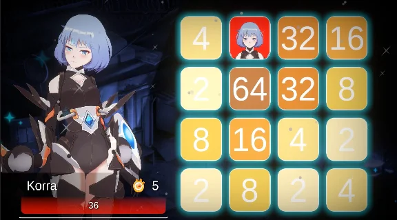 Battle Puzzle 2048 - Space Girls XBOX Any account .