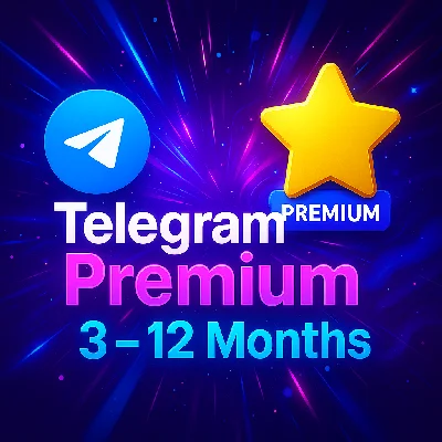💎 Telegram Premium | 3–6месяцев | Fast ⚡